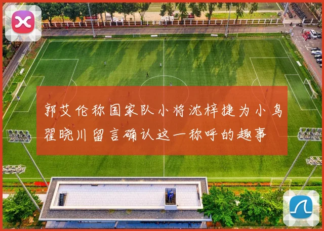 郭艾伦称国家队小将沈梓捷为小鸟翟晓川留言确认这一称呼的趣事